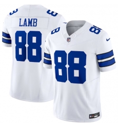 Men Dallas Cowboys 88 CeeDee Lamb White 2023 F U S E Vapor Untouchable Stitched Football Jersey Men Dallas Cowboys 88 CeeDee Lamb White 2023 F U S E Vapor Untouchable Stitched Football Jersey