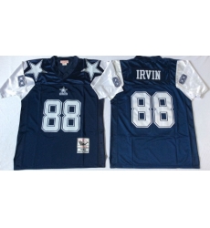 Men Dallas Cowboys 88 Michael Irvin Navy Thanksgiving M&N Throwback Jersey Men Dallas Cowboys 88 Michael Irvin Navy Thanksgiving M&N Throwback Jersey