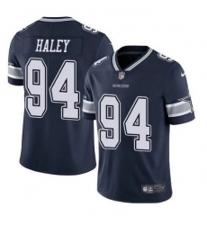 Men Dallas Cowboys 94 Charles Haley Navy Vapor Untouchable Limited Stitched Jerse Men Dallas Cowboys 94 Charles Haley Navy Vapor Untouchable Limited Stitched Jerse