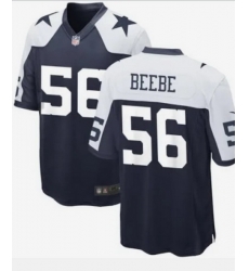 Men Dallas Cowboys Cooper Beebe #56 Blue Thanksgiven Stitched NFL Jersey Men Dallas Cowboys Cooper Beebe #56 Blue Thanksgiven Stitched NFL Jersey