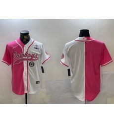 Men Dallas Cowboys big logo Red White With Patch Cool Base Stitched Baseball Jersey 18 Men Dallas Cowboys big logo Red White With Patch Cool Base Stitched Baseball Jersey 18