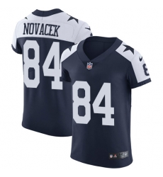 Men Nike Cowboys #84 Jay Novacek Navy Blue Thanksgiving Stitched NFL Vapor Untouchable Throwback Elite Jersey Men Nike Cowboys #84 Jay Novacek Navy Blue Thanksgiving Stitched NFL Vapor Untouchable Throwback Elite Jersey