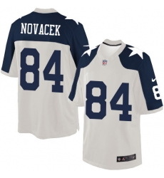 Men Nike Cowboys #84 Jay Novacek White Throwback Alternate NFL Limited Jersey Men Nike Cowboys #84 Jay Novacek White Throwback Alternate NFL Limited Jersey