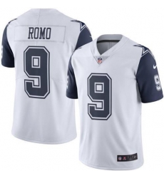 Men Nike Cowboys #9 Tony Romo White MStitched NFL Limited Jersey Men Nike Cowboys #9 Tony Romo White MStitched NFL Limited Jersey