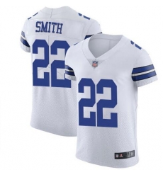 Men Nike Dallas Cowboys #22 Emmitt Smith Elite White Vapor Untouchable Elite Jersey Men Nike Dallas Cowboys #22 Emmitt Smith Elite White Vapor Untouchable Elite Jersey