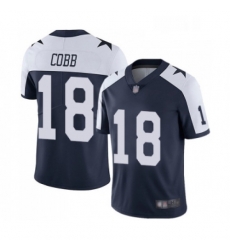 Mens Dallas Cowboys 18 Randall Cobb Navy Blue Throwback Alternate Vapor Untouchable Limited Player Football Jersey Mens Dallas Cowboys 18 Randall Cobb Navy Blue Throwback Alternate Vapor Untouchable Limited Player Football Jersey
