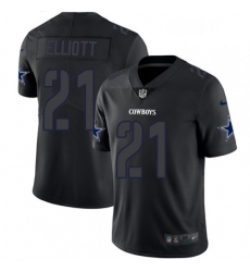 Mens Nike Dallas Cowboys 21 Ezekiel Elliott Limited Black Rush Impact NFL Jersey Mens Nike Dallas Cowboys 21 Ezekiel Elliott Limited Black Rush Impact NFL Jersey