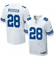 Nike Cowboys 28 Darren Woodson White Mens Stitched NFL Elite Jersey Nike Cowboys 28 Darren Woodson White Mens Stitched NFL Elite Jersey