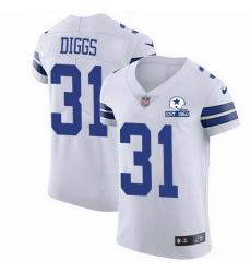 Nike Cowboys 31 Trevon Diggs White Men Stitched With Established In 1960 Patch NFL New Elite Jersey Nike Cowboys 31 Trevon Diggs White Men Stitched With Established In 1960 Patch NFL New Elite Jersey