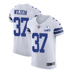 Nike Cowboys 37 Donovan Wilson White Men Stitched With Established In 1960 Patch NFL New Elite Jersey Nike Cowboys 37 Donovan Wilson White Men Stitched With Established In 1960 Patch NFL New Elite Jersey