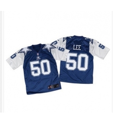 Nike Cowboys #50 Sean Lee Navy BlueWhite Throwback Mens Stitched NFL Elite Jersey Nike Cowboys #50 Sean Lee Navy BlueWhite Throwback Mens Stitched NFL Elite Jersey
