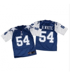 Nike Cowboys #54 Randy White Navy BlueWhite Throwback Mens Stitched NFL Elite Jersey Nike Cowboys #54 Randy White Navy BlueWhite Throwback Mens Stitched NFL Elite Jersey