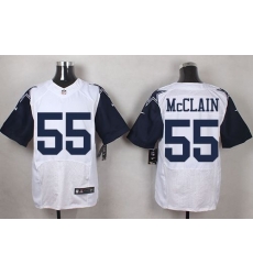 Nike Cowboys #55 Rolando McClain White Mens Stitched NFL Elite Rush Jerseys Nike Cowboys #55 Rolando McClain White Mens Stitched NFL Elite Rush Jerseys