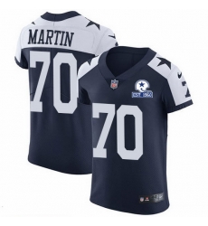 Nike Cowboys 70 Zack Martin Navy Blue Thanksgiving Men Stitched With Established In 1960 Patch NFL Vapor Untouchable Throwback Elite Jersey Nike Cowboys 70 Zack Martin Navy Blue Thanksgiving Men Stitched With Established In 1960 Patch NFL Vapor Untouchable Throwback Elite Jersey