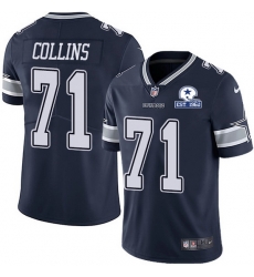 Nike Cowboys 71 La 27el Collins Navy Blue Team Color Men Stitched With Established In 1960 Patch NFL Vapor Untouchable Limited Jersey Nike Cowboys 71 La 27el Collins Navy Blue Team Color Men Stitched With Established In 1960 Patch NFL Vapor Untouchable Limited Jersey