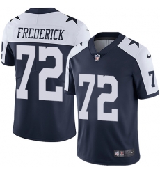 Nike Cowboys #72 Travis Frederick Navy Blue Thanksgiving Mens Stitched NFL Vapor Untouchable Limited Throwback Jersey Nike Cowboys #72 Travis Frederick Navy Blue Thanksgiving Mens Stitched NFL Vapor Untouchable Limited Throwback Jersey