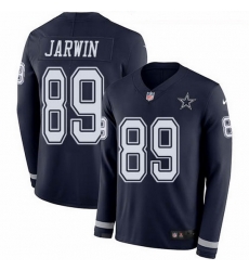 Nike Cowboys 89 Blake Jarwin Navy Blue Team Color Men Stitched NFL Limited Therma Long Sleeve Jersey Nike Cowboys 89 Blake Jarwin Navy Blue Team Color Men Stitched NFL Limited Therma Long Sleeve Jersey
