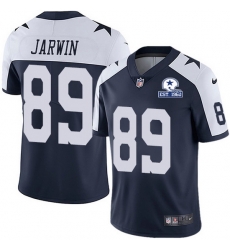 Nike Cowboys 89 Blake Jarwin Navy Blue Thanksgiving Men Stitched With Established In 1960 Patch NFL Vapor Untouchable Limited Throwback Jersey Nike Cowboys 89 Blake Jarwin Navy Blue Thanksgiving Men Stitched With Established In 1960 Patch NFL Vapor Untouchable Limited Throwback Jersey