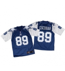 Nike Cowboys #89 Gavin Escobar Navy BlueWhite Throwback Mens Stitched NFL Elite Jersey Nike Cowboys #89 Gavin Escobar Navy BlueWhite Throwback Mens Stitched NFL Elite Jersey