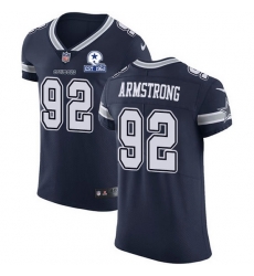 Nike Cowboys 92 Dorance Armstrong Navy Blue Team Color Men Stitched With Established In 1960 Patch NFL Vapor Untouchable Elite Jersey Nike Cowboys 92 Dorance Armstrong Navy Blue Team Color Men Stitched With Established In 1960 Patch NFL Vapor Untouchable Elite Jersey
