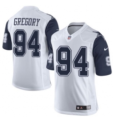 Nike Cowboys #94 Randy Gregory White Mens Stitched NFL Limited Rush Jerseys Nike Cowboys #94 Randy Gregory White Mens Stitched NFL Limited Rush Jerseys
