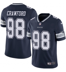 Nike Cowboys #98 Tyrone Crawford Navy Blue Team Color Mens Stitched NFL Vapor Untouchable Limited Jersey Nike Cowboys #98 Tyrone Crawford Navy Blue Team Color Mens Stitched NFL Vapor Untouchable Limited Jersey