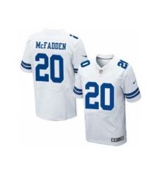 Nike Dallas Cowboys 20 Darren McFadden White Elite NFL Jersey Nike Dallas Cowboys 20 Darren McFadden White Elite NFL Jersey