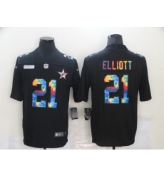 Nike Dallas Cowboys 21 Ezekiel Elliott Black Vapor Untouchable Rainbow Limited Jersey Nike Dallas Cowboys 21 Ezekiel Elliott Black Vapor Untouchable Rainbow Limited Jersey