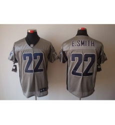 Nike Dallas Cowboys 22 Emmitt Smith Grey Elite Shadow NFL Jersey Nike Dallas Cowboys 22 Emmitt Smith Grey Elite Shadow NFL Jersey