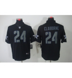 Nike Dallas Cowboys 24 Morris Claiborne Black Limited Impact NFL Jersey Nike Dallas Cowboys 24 Morris Claiborne Black Limited Impact NFL Jersey