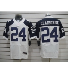 Nike Dallas Cowboys 24 Morris Claiborne white Elite Thankgivings NFL Jersey Nike Dallas Cowboys 24 Morris Claiborne white Elite Thankgivings NFL Jersey