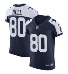 Nike Dallas Cowboys 80 Blake Bell Navy Blue Thanksgiving Men Stitched NFL Vapor Untouchable Throwback Elite Jersey Nike Dallas Cowboys 80 Blake Bell Navy Blue Thanksgiving Men Stitched NFL Vapor Untouchable Throwback Elite Jersey