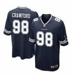 Nike Dallas Cowboys #98 Tyrone Crawford Navy Blue Team Color Mens Stitched NFL Elite Jersey Nike Dallas Cowboys #98 Tyrone Crawford Navy Blue Team Color Mens Stitched NFL Elite Jersey