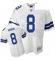 Reebok Dallas Cowboys 8 Troy Aikman Premier EQT White Legend Throwback NFL Jersey Reebok Dallas Cowboys 8 Troy Aikman Premier EQT White Legend Throwback NFL Jersey