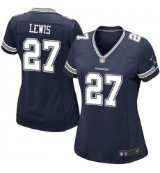 Nike Cowboys #27 Jourdan Lewis Navy Blue Womens Team Color NFL Game Jersey Nike Cowboys #27 Jourdan Lewis Navy Blue Womens Team Color NFL Game Jersey