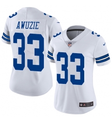 Nike Cowboys #33 Chidobe Awuzie White Womens Stitched NFL Vapor Untouchable Limited Jersey Nike Cowboys #33 Chidobe Awuzie White Womens Stitched NFL Vapor Untouchable Limited Jersey