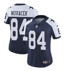 Nike Cowboys #84 Jay Novacek Navy Blue Womens Throwback Alternate Vapor Untouchable Limited Player NFL Jersey Nike Cowboys #84 Jay Novacek Navy Blue Womens Throwback Alternate Vapor Untouchable Limited Player NFL Jersey