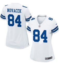 Nike Cowboys #84 Jay Novacek White Womens NFL Game Jersey Nike Cowboys #84 Jay Novacek White Womens NFL Game Jersey