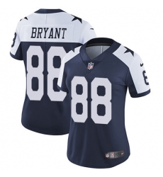 Nike Cowboys #88 Dez Bryant Navy Blue Thanksgiving Womens Stitched NFL Vapor Untouchable Limited Throwback Jersey Nike Cowboys #88 Dez Bryant Navy Blue Thanksgiving Womens Stitched NFL Vapor Untouchable Limited Throwback Jersey