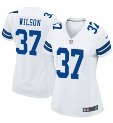 Nike Donovan Wilson Dallas Cowboys Game White Jersey Women Nike Donovan Wilson Dallas Cowboys Game White Jersey Women