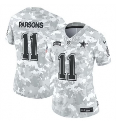 Women Dallas Cowboys 11 Micah Parsons 2024 F U S E Arctic Camo Salute To Service Limited Stitched Football Jersey Women Dallas Cowboys 11 Micah Parsons 2024 F U S E Arctic Camo Salute To Service Limited Stitched Football Jersey