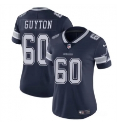 Women Dallas Cowboys 60 Tyler Guyton Navy 2024 Draft Vapor Limited Stitched Football Jersey Women Dallas Cowboys 60 Tyler Guyton Navy 2024 Draft Vapor Limited Stitched Football Jersey