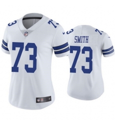 Women Dallas Cowboys 73 Tyler Smith White Vapor Untouchable Limited Stitched Jersey Women Dallas Cowboys 73 Tyler Smith White Vapor Untouchable Limited Stitched Jersey