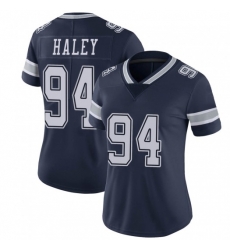 Women Nike Dallas Cowboys #94 Charles Harley Blue Vapor Limited Stitched NFL Jersey Women Nike Dallas Cowboys #94 Charles Harley Blue Vapor Limited Stitched NFL Jersey