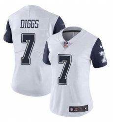 Women Nike Dallas Cowboys Trevon Diggs #7 Rush Vapor Limited Jersey Women Nike Dallas Cowboys Trevon Diggs #7 Rush Vapor Limited Jersey