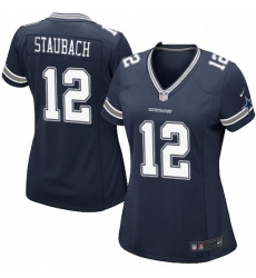 Womens Nike Dallas Cowboys 12 Roger Staubach Game Navy Blue Team Color NFL Jersey Womens Nike Dallas Cowboys 12 Roger Staubach Game Navy Blue Team Color NFL Jersey