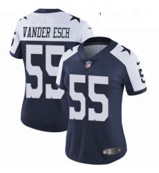 Womens Nike Dallas Cowboys 55 Leighton Vander Esch Navy Blue Throwback Alternate Vapor Untouchable Limited Player NFL Jersey Womens Nike Dallas Cowboys 55 Leighton Vander Esch Navy Blue Throwback Alternate Vapor Untouchable Limited Player NFL Jersey