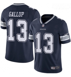 Cowboys #13 Michael Gallup Navy Blue Team Color Youth Stitched Football Vapor Untouchable Limited Jersey Cowboys #13 Michael Gallup Navy Blue Team Color Youth Stitched Football Vapor Untouchable Limited Jersey