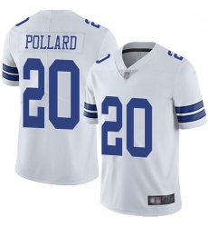 Youth Cowboys 20 Tony Pollard White Stitched Football Vapor Untouchable Limited Jersey Youth Cowboys 20 Tony Pollard White Stitched Football Vapor Untouchable Limited Jersey