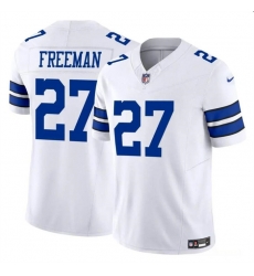 Youth Dallas Cowboys 27 Royce Freeman White 2023 F U S E Vapor Untouchable Limited Stitched Football Jersey Youth Dallas Cowboys 27 Royce Freeman White 2023 F U S E Vapor Untouchable Limited Stitched Football Jersey